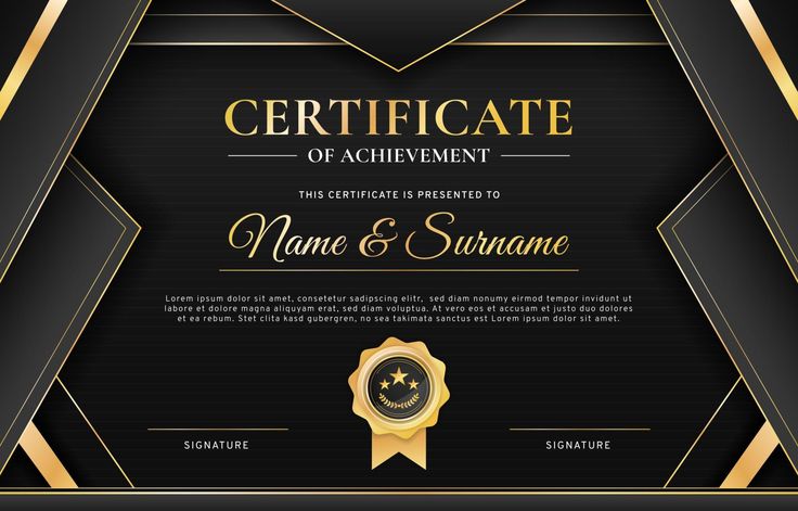 Download Certificate Graduation Template for free